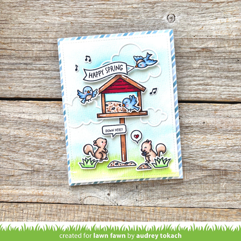 backyard bird feeder add-on