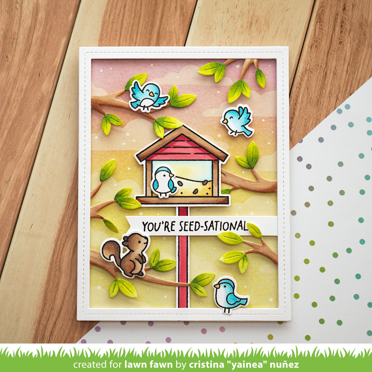 backyard bird feeder add-on
