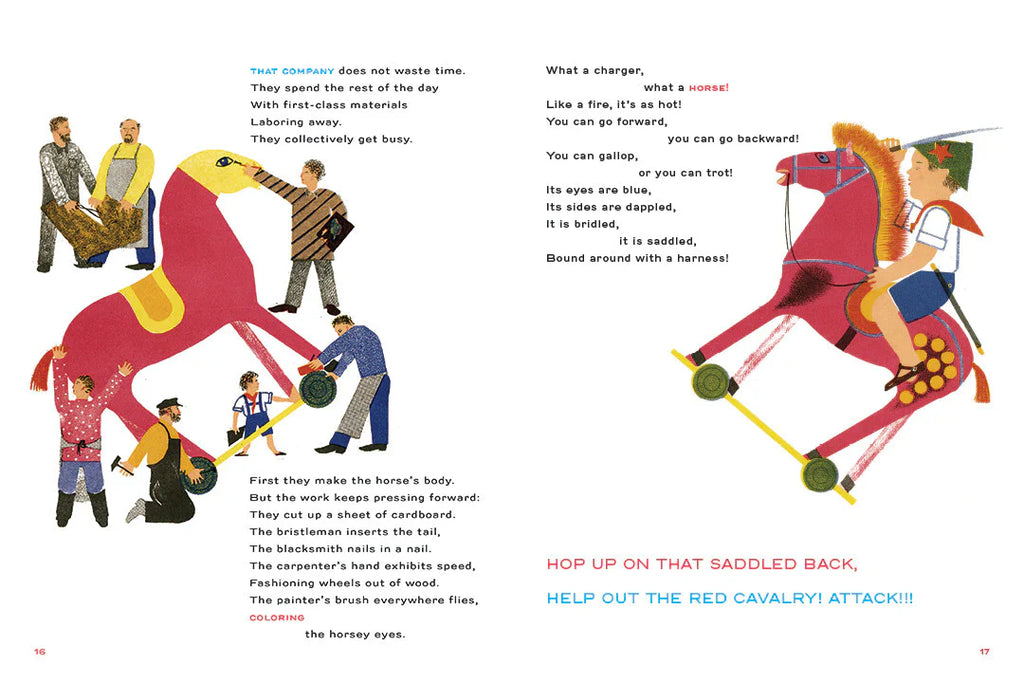 The Fire Horse: Children's Poems by Mayakovsky, Mandelstam, and Kharms