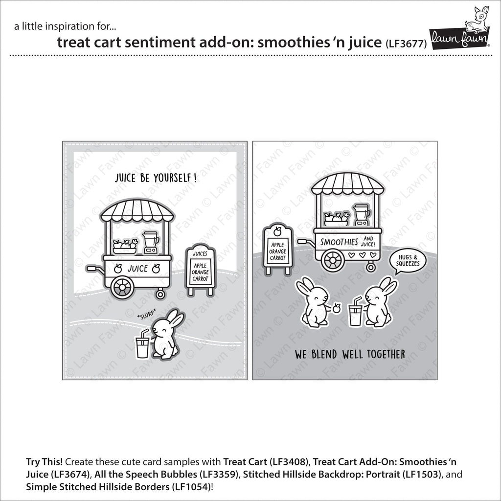 treat cart sentiment add-on: smoothies 'n juice