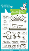backyard bird feeder add-on