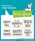 tiny tag sayings: fall