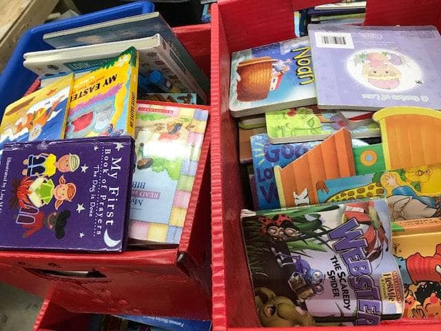 Kids Christian Family - Surprise Book Box (70 books)