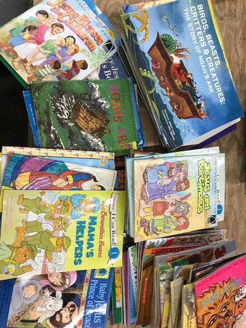 Kids Christian Family - Surprise Book Box (70 books)
