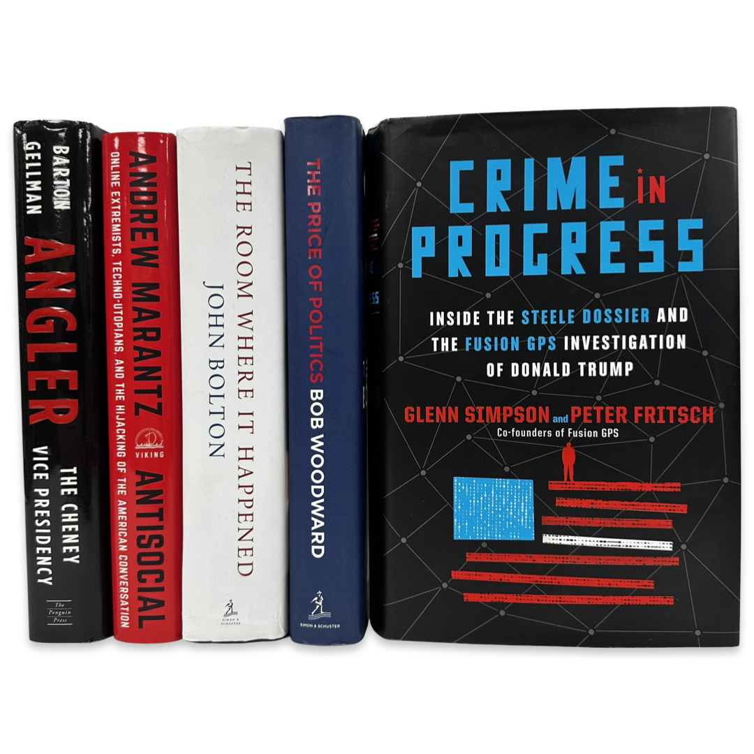 Political Science & Biographies - Adult Hardcover Books